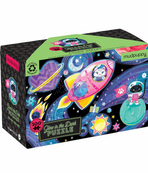 Cosmic Dreams 100 Piece Glow in the Dark Puzzle