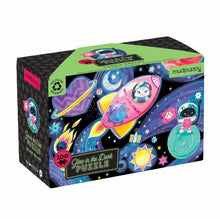 Load image into Gallery viewer, Cosmic Dreams 100 Piece Glow in the Dark Puzzle