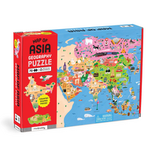 Load image into Gallery viewer, Map of Asia 70 piece Geography Puzzle