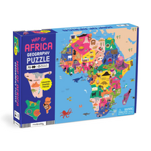 Load image into Gallery viewer, Map of Africa 70 piece Geography Puzzle