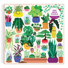 Load image into Gallery viewer, Happy Plants 500 Piece Family Puzzle