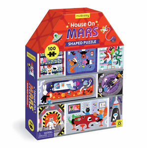House on Mars 100 Piece House-Shaped Puzzle