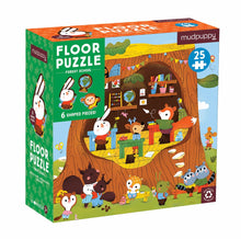 Load image into Gallery viewer, Forest School 25 Piece Floor Puzzle with Shaped Pieces