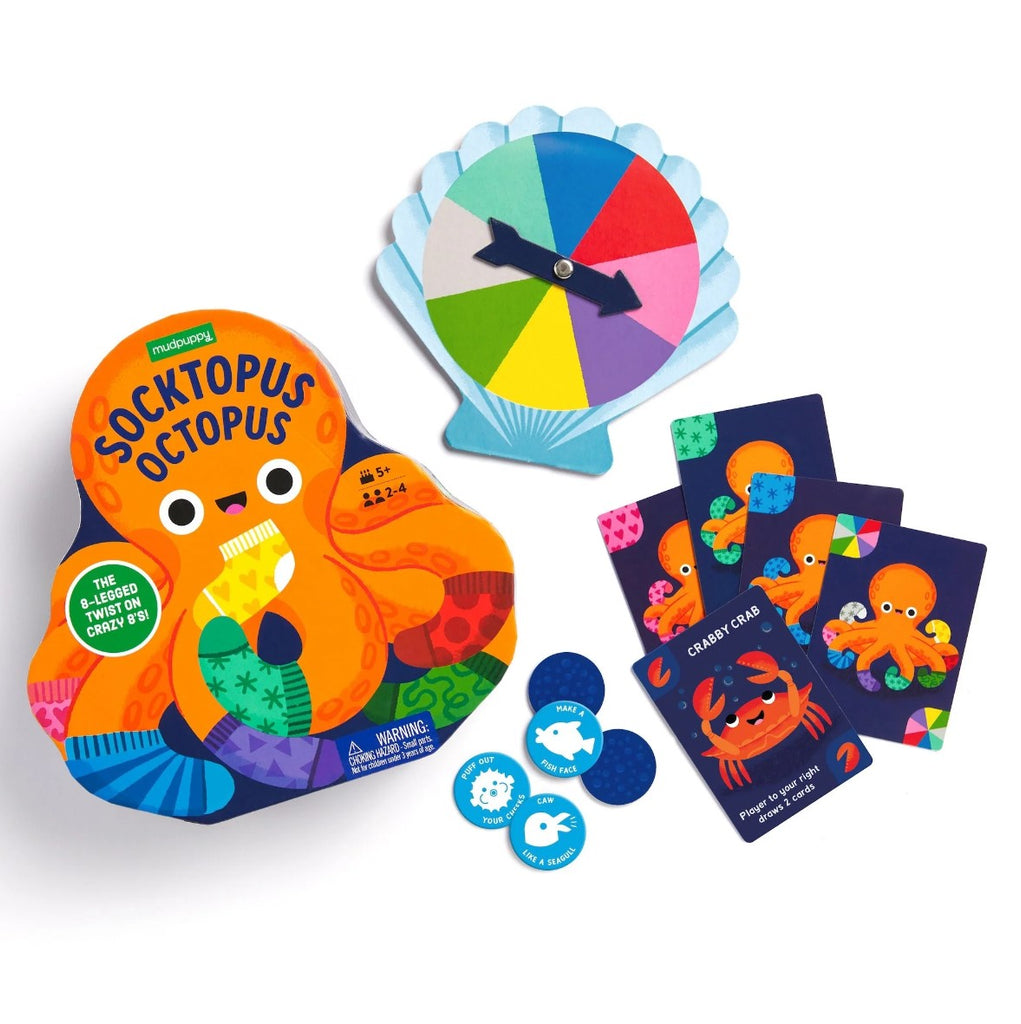 Socktopus Octopus Shaped Box Game
