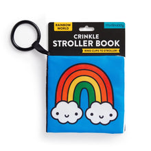 Load image into Gallery viewer, Rainbow World Crinkle Fabric Stroller Book