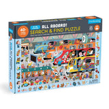 Search & Find All Aboard! Train Station 64 Piece Puzzle