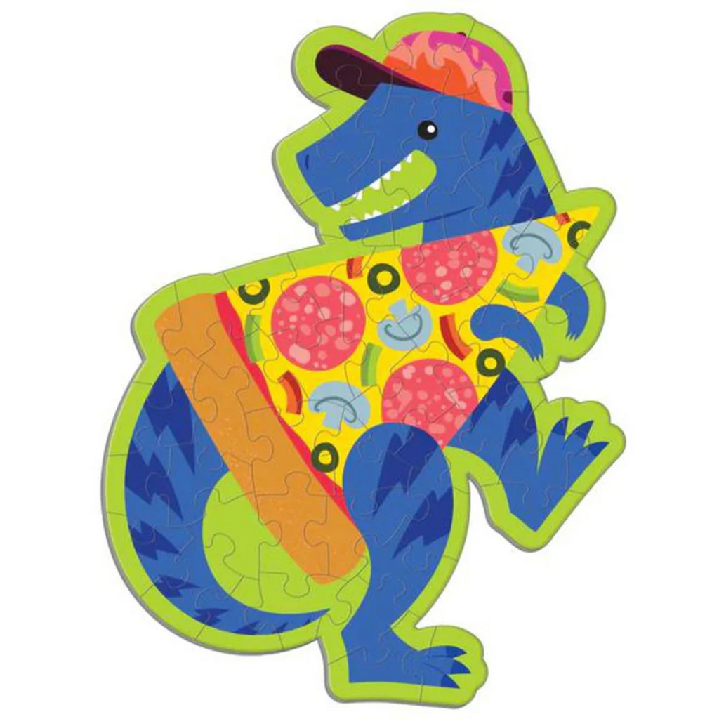 Pizzasaurus 48 pc Mini Scratch and Sniff Puzzle