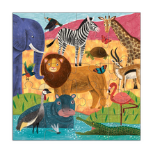 Load image into Gallery viewer, Safari &amp; Jungle Magnetic Puzzle