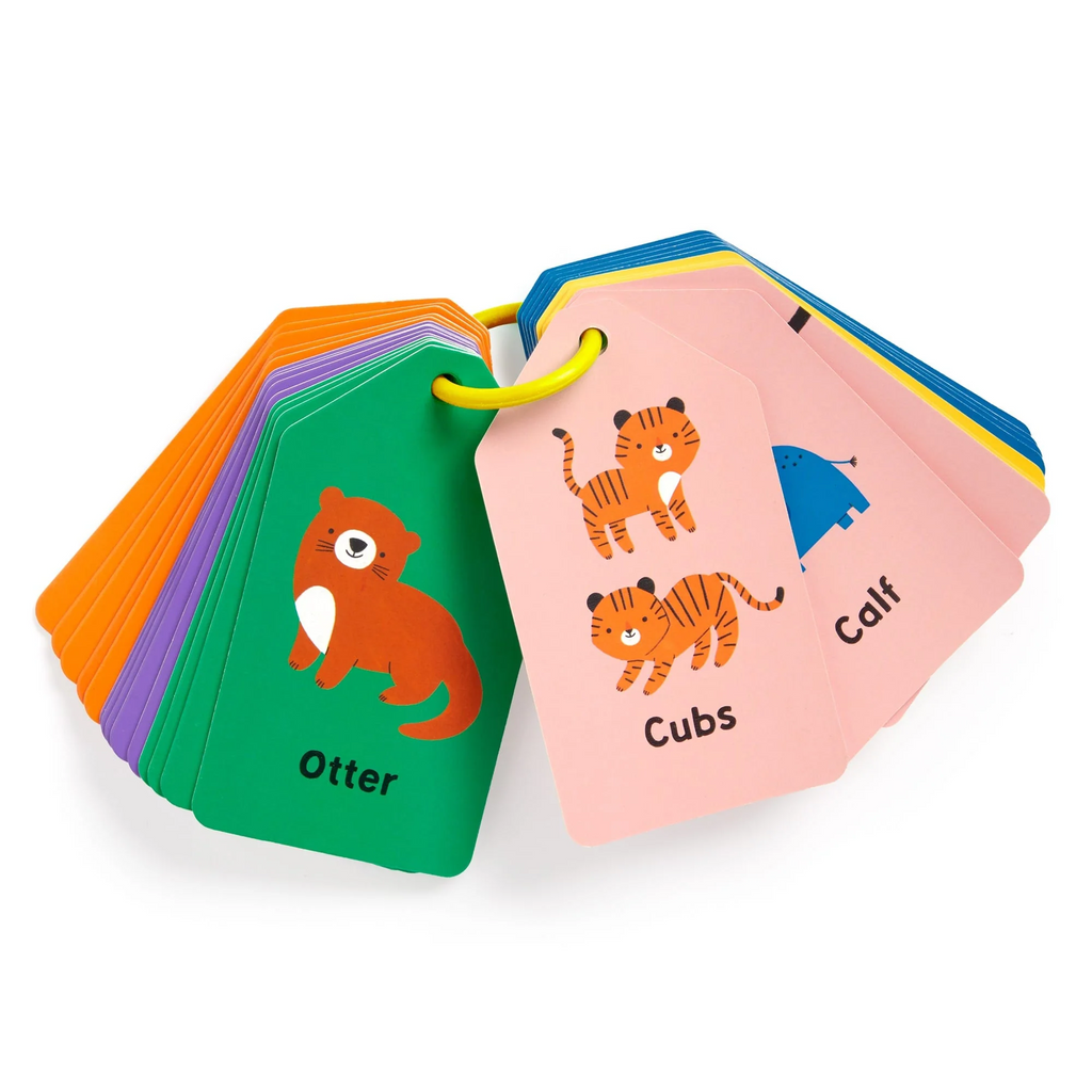 Baby Animals Ring Flash Cards