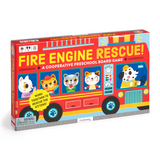 Fire Engine Rescue! Cooperative Board Game (Wooden)