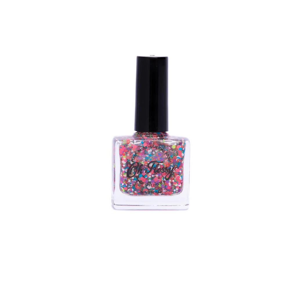 Oh Flossy - Courageous (Coloured Confetti Glitter)12ml