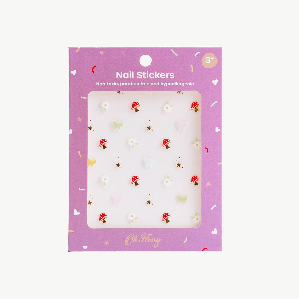 Oh Flossy - Nail Stickers - Magic Garden