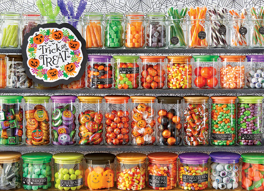 Trick or Treat, 1000pc Puzzle, Compact