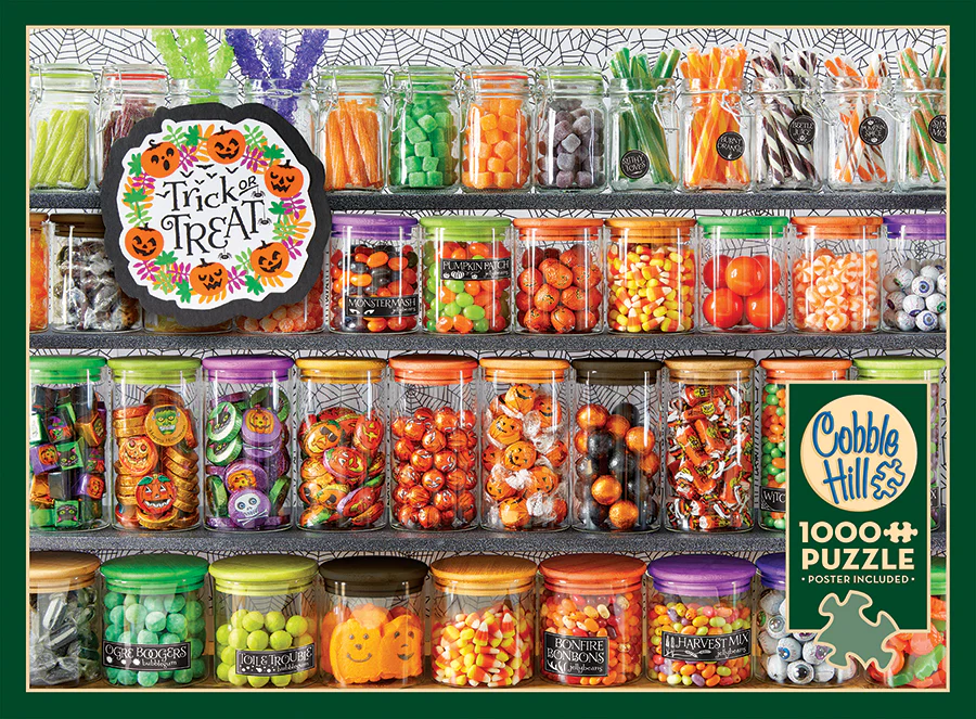 Trick or Treat, 1000pc Puzzle, Compact