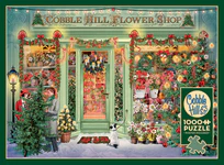 Christmas Flower Shop, 1000pc puzzle, Compact