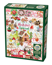 Load image into Gallery viewer, Holiday Baking, 1000pc puzzle, Compact