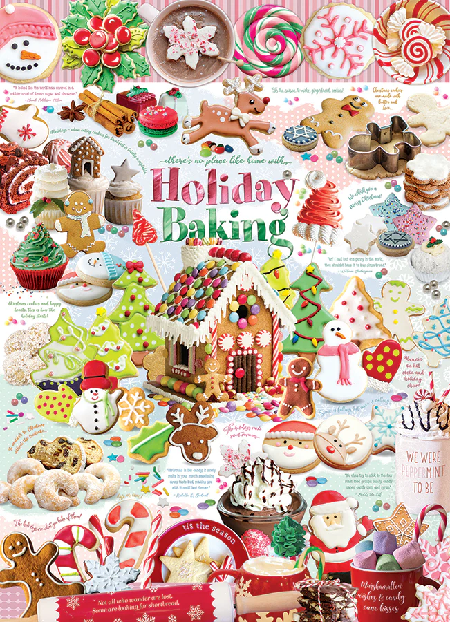 Holiday Baking, 1000pc puzzle, Compact