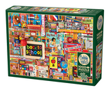 Back to School, 1000pc Puzzle, Compact