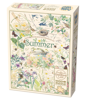 Country Diary: SUMMER PUZZLE 1000PCS SEASONS, Compact