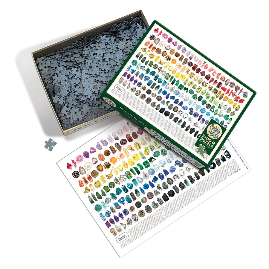 Marvelous Minerals, 1000pc puzzle, Compact