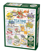 Load image into Gallery viewer, TEA TIME, 1000pcs Puzzle, Compact