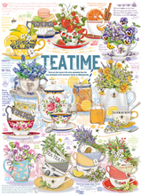 Load image into Gallery viewer, TEA TIME, 1000pcs Puzzle, Compact