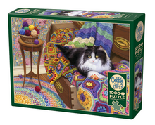 Load image into Gallery viewer, Comfy Cat 1000pc Puzzle, Compact