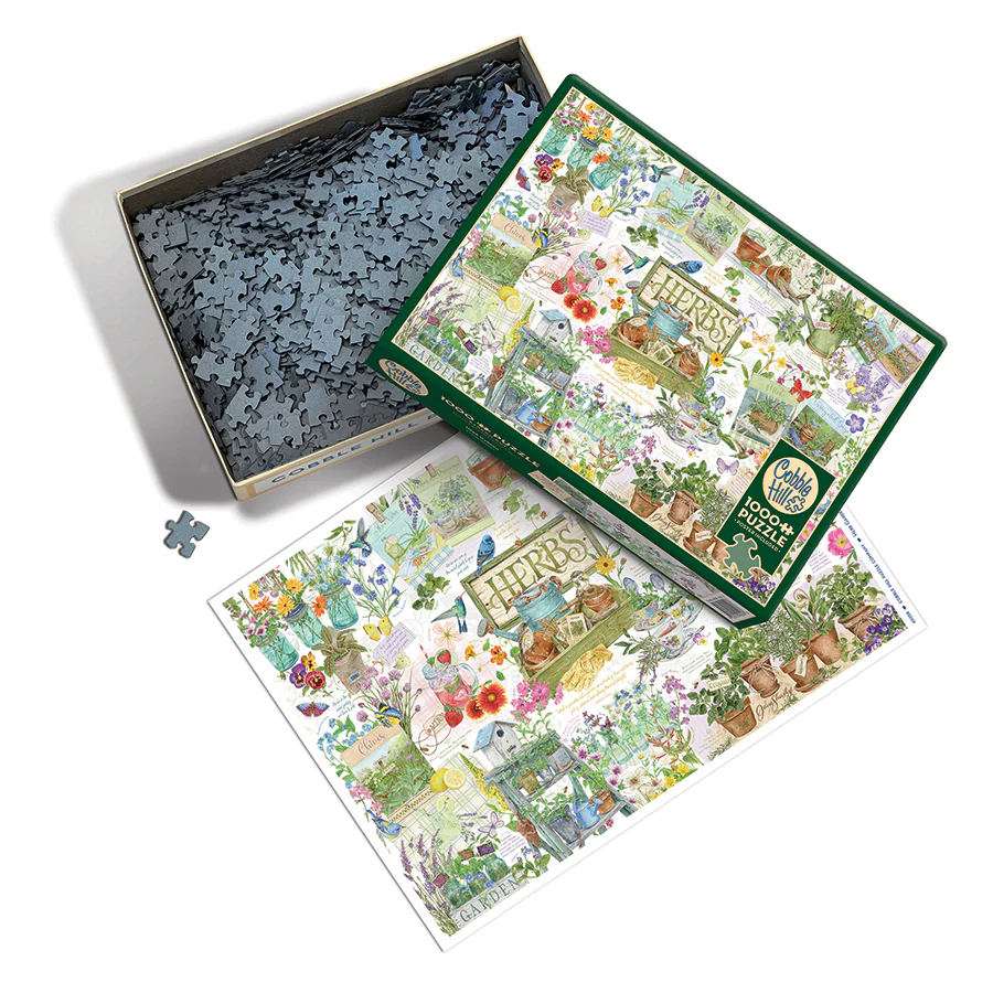 Herb Garden, 1000pc Puzzle, Compact