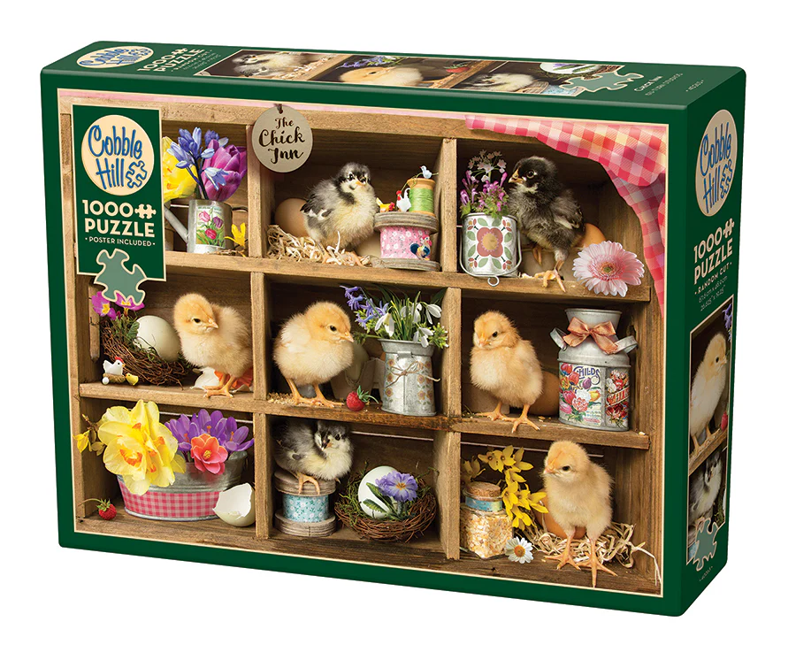 Chick Inn, 1000pc puzzle, Compact