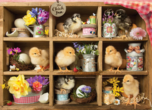 Load image into Gallery viewer, Chick Inn, 1000pc puzzle, Compact