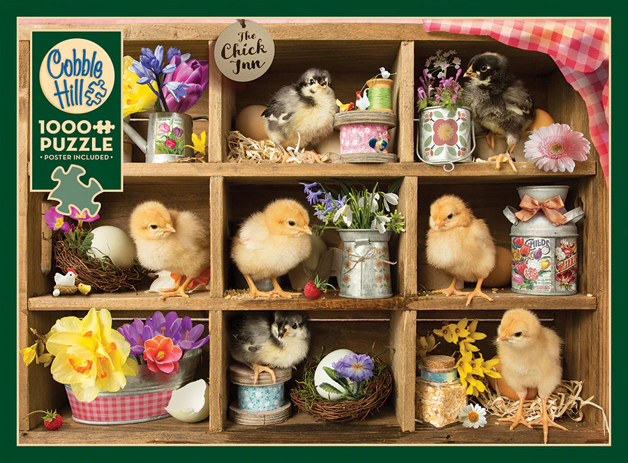 Chick Inn, 1000pc puzzle, Compact