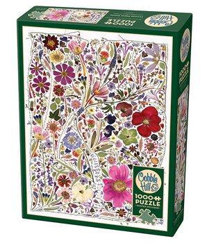 Flower Press: Spring, 1000pc puzzle, Compact