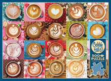 Load image into Gallery viewer, Love You A Latte, 500pc puzzle, Compact