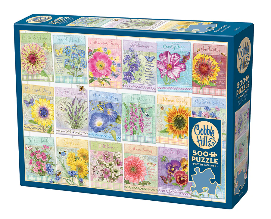 Seed Packets, 500pc puzzle, Compact