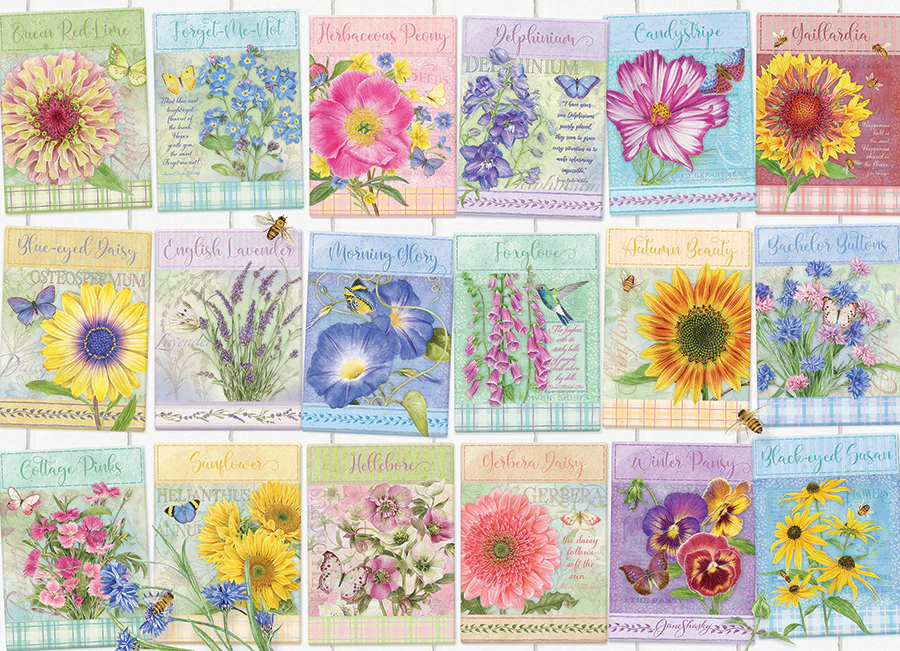 Seed Packets, 500pc puzzle, Compact