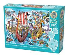 Load image into Gallery viewer, Vikings Voyage, 350PC, Different size pieces, Family