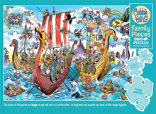 Load image into Gallery viewer, Vikings Voyage, 350PC, Different size pieces, Family