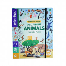 Load image into Gallery viewer, Magnetic Puzzle Play Kit-All About Animals Magnetic Puzzle (Large format)