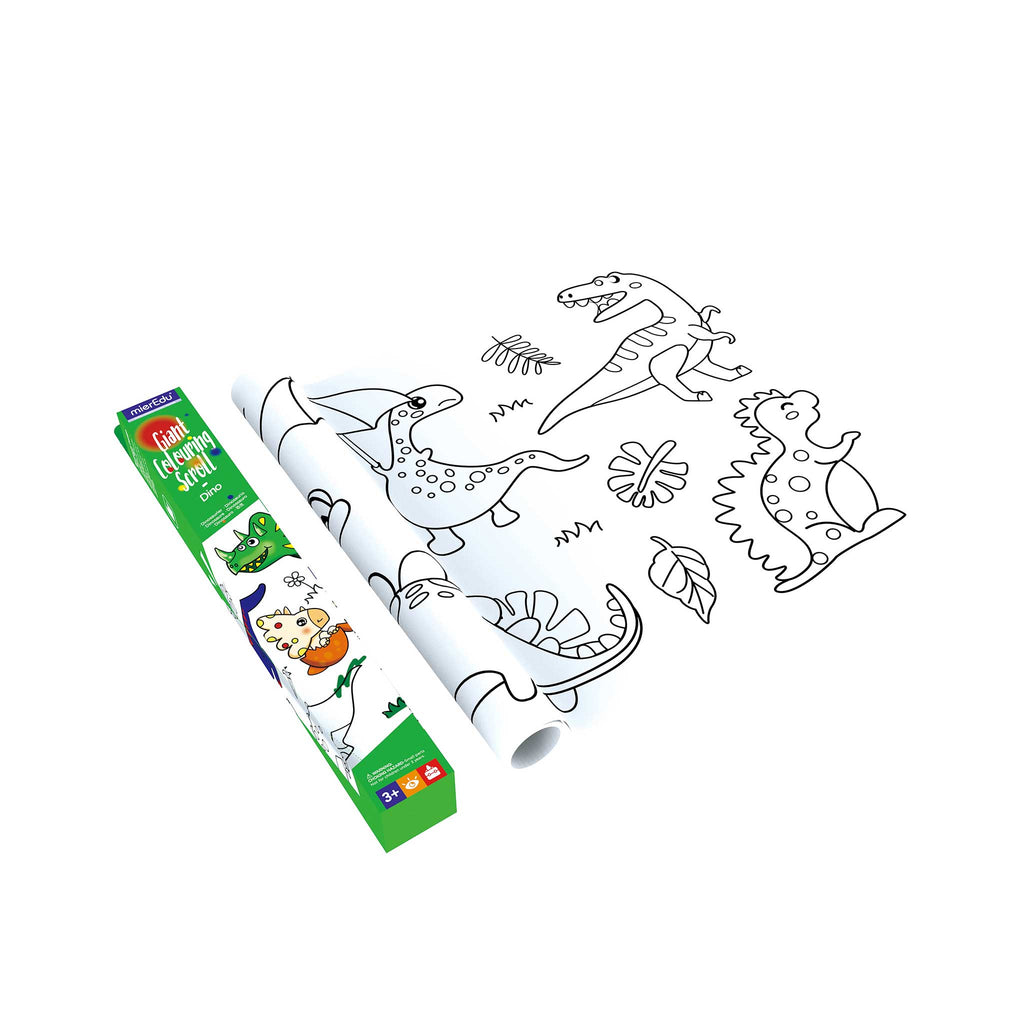 Giant Colouring Scroll - Dino