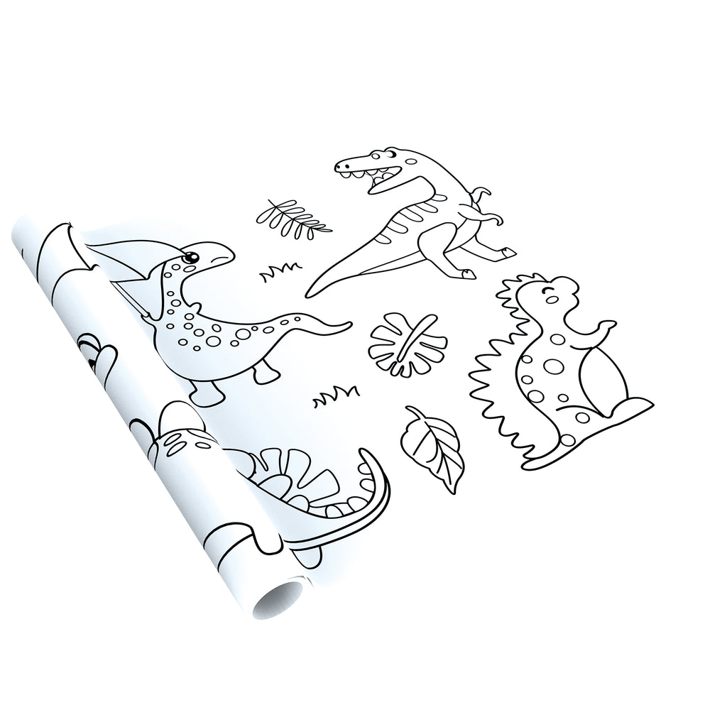 Giant Colouring Scroll - Dino
