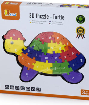 3D PUZZLE TURTLE