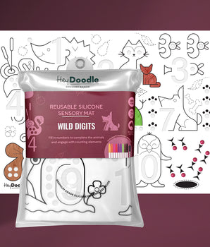 Wild Digits (Sensory Playmat)