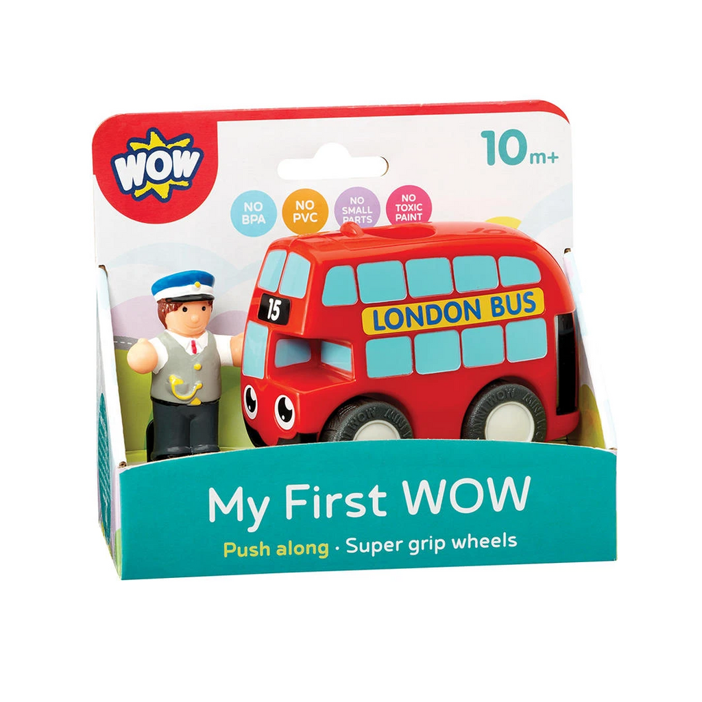 MY FIRST WOW- RED BUS BASIL