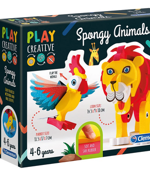 PLAY CREATIVE- SPONGY ANIMALS