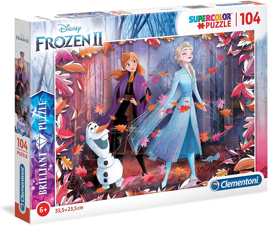SUPER COLOUR: 104pc Brillant Frozen 2 Puzzle