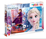 SUPER COLOUR: 104pc Jewels Frozen 2 - Elsa