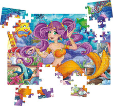 Load image into Gallery viewer, SUPER COLOUR: 104PC, BEAUTIFULMERMAID, Jewels Puzzle