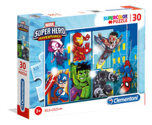 Load image into Gallery viewer, 30pc Super Hero Puzzle