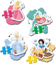 Load image into Gallery viewer, SUPER COLOUR: My First Puzzle - Disney Princess 3-6-9-12pcs