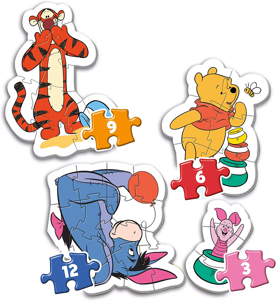 SUPER COLOUR: My First Puzzles - Winnie the Pooh